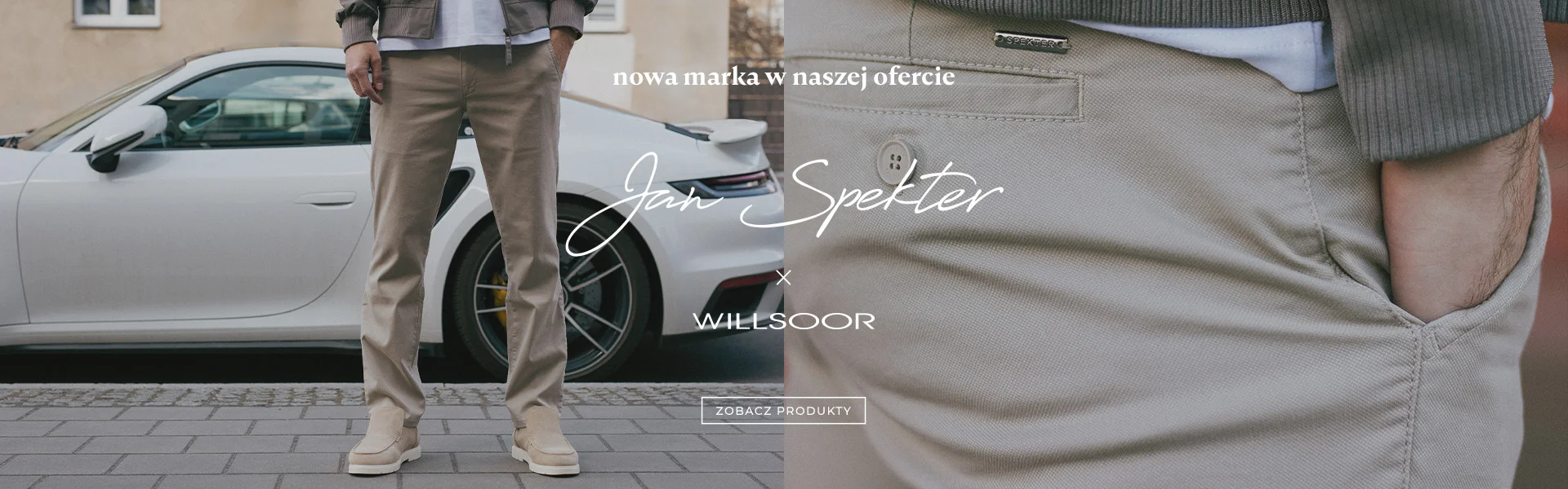Jan Spekter to polska marka odzieżowa specjalizująca się w produkcji wysokiej jakości spodni męskich.