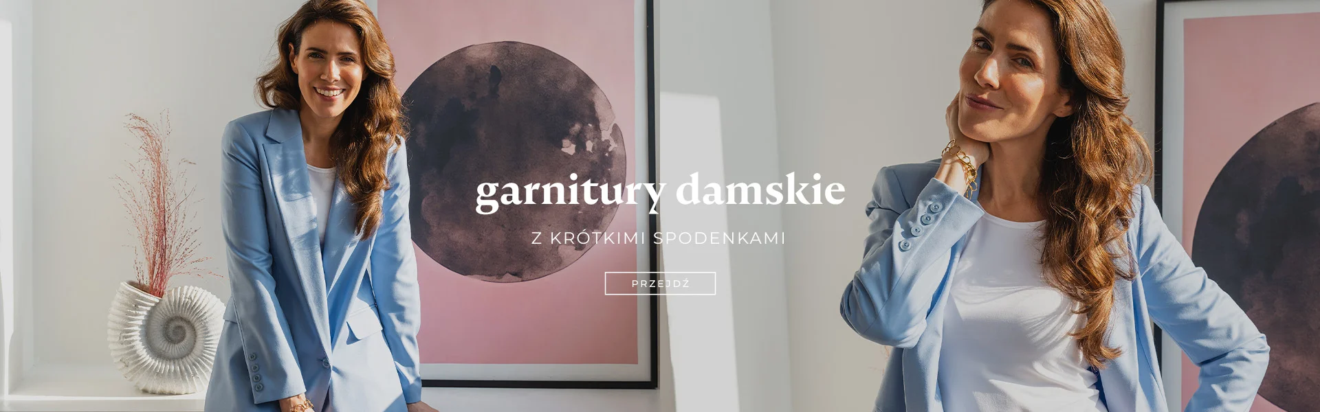 Garnitury damskie z szortami
