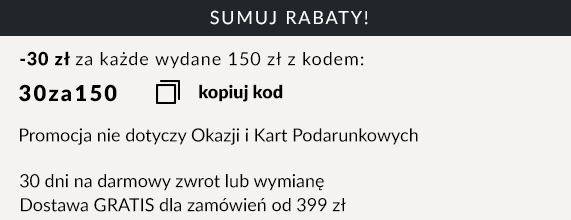 -30 zł za każde wydane 150 zł