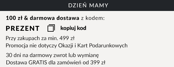 -100 zł przy zakupach za min. 499 zł