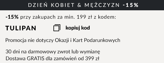 -15% przy zakupie min. 2 produktów z kodem TULIPAN