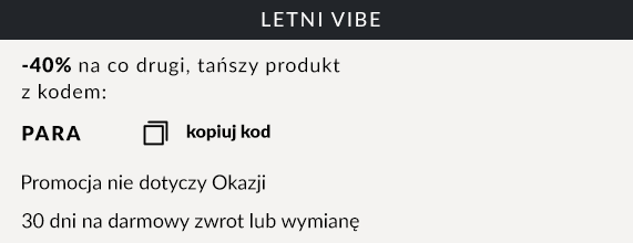 -40%  na co drugi, tańszy produkt