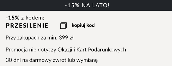 -15% na lato! Kod: PRZESILENIE