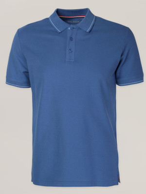 Ciemnoniebieska koszulka polo