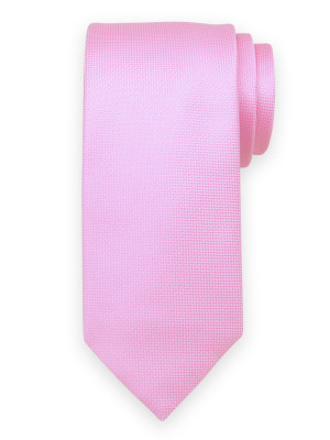 Klasyczny różowy krawat
