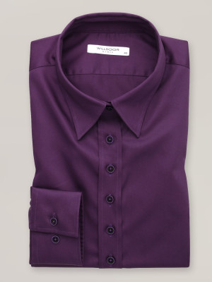 Klasyczna fioletowa bluzka