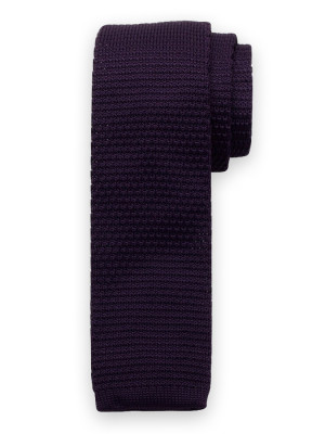 Krawat tkany Willsoor - fioletowy