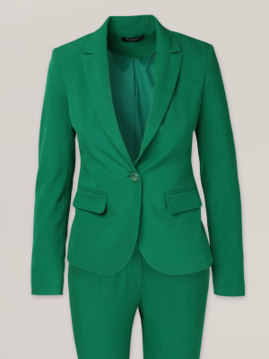 Zielony garnitur damski