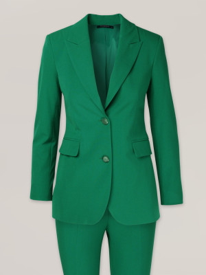 Zielony garnitur damski