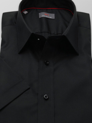 Czarna taliowana koszula 