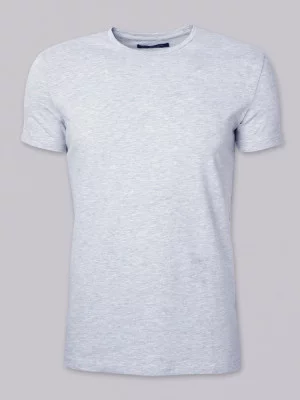 Szary t-shirt męski