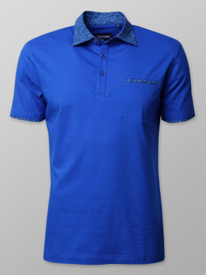 Modrakowa koszulka polo