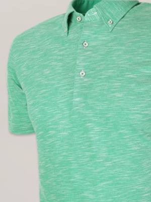 Klasyczna zielona koszulka polo