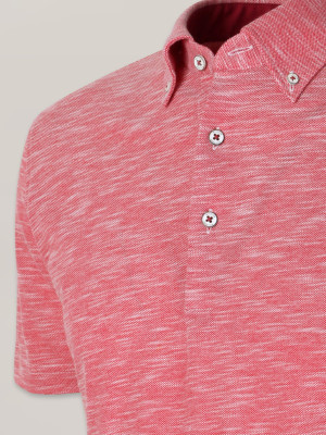 Klasyczna różowa koszulka polo