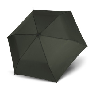 Ciemnozielony gładki parasol damski marki Doppler