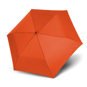 Pomarańczowy gładki parasol damski marki Doppler