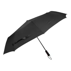 Czarny męski parasol przeciwdeszczowy