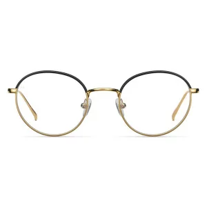 Okulary unisex Meller Blue Light Yuda Gold Black