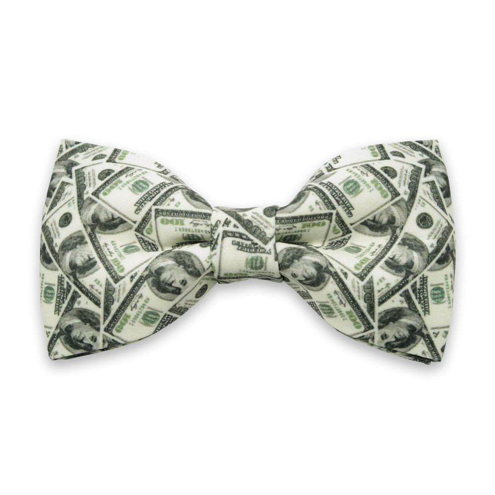 Zielona mucha męska w dolary