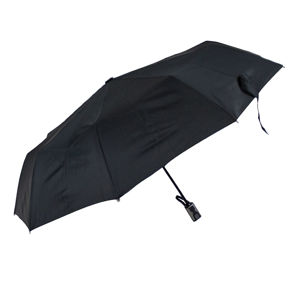 Czarny męski parasol przeciwdeszczowy Zest