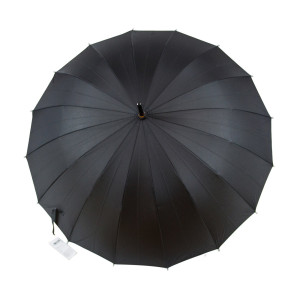 Czarny męski parasol przeciwdeszczowy