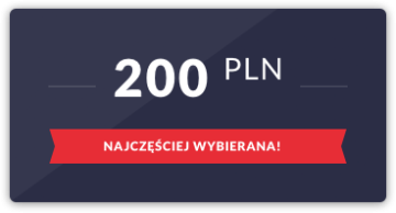 Karta podarunkowa: 200 PLN