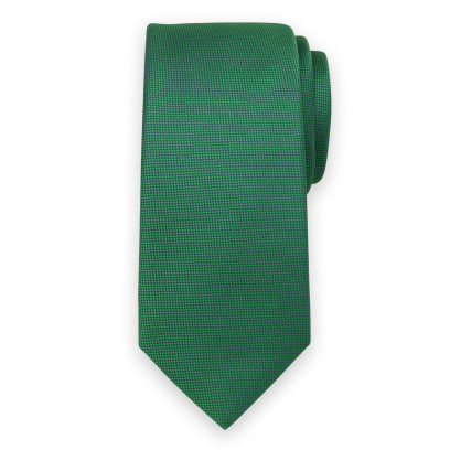 Zielony klasyczny krawat