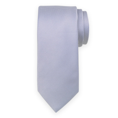 Klasyczny srebrny krawat