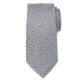 Klasyczny szary krawat w kropki