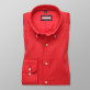 Czerwona taliowana koszula stretch