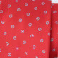 Czerwony klasyczny krawat w kropki