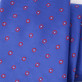 Klasyczny modrakowy krawat w kropki