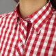 Bluzka w biało-czerwoną kratę