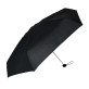 Czarny parasol przeciwdeszczowy Zest Mini