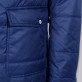Ciemnogranatowa kurtka pikowana (roz. do 5XL)