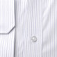 Biała klasyczna koszula w prążki