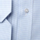 Jasnobłękitna klasyczna koszula w pepitkę