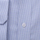 Błękitna klasyczna koszula w delikatny wzór