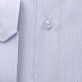 Jasnobłękitna taliowana koszula w prążki