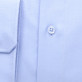 Błękitna taliowana koszula w prążek