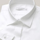 Klasyczna biała bluzka z krytą plisą