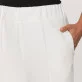 Elegancki, biały komplet damski