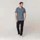 Niebieski t-shirt męski