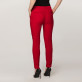 Czerwone klasyczne spodnie garniturowe