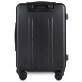 Czarna walizka kabinowa z polikarbonu 