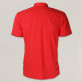 Czerwona koszulka polo z kontrastami