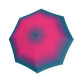 Parasol damski marki Doppler w różowy, fioletowy i niebieski gradient