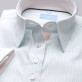 Biała bluzka w błękitne paski
