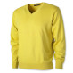 Żółty sweter szpic