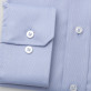 Niebieska klasyczna koszula w prążek